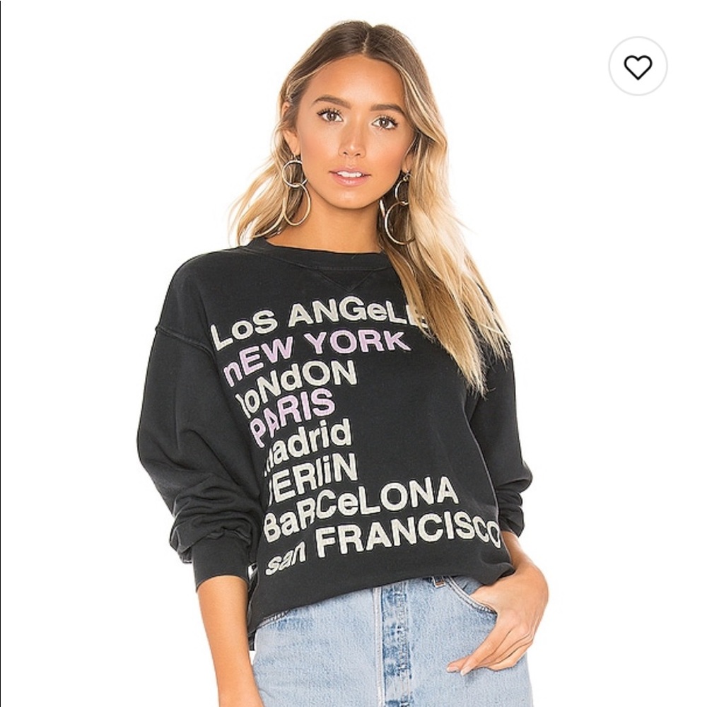 Anine Bing City Love Sweatshirt - L